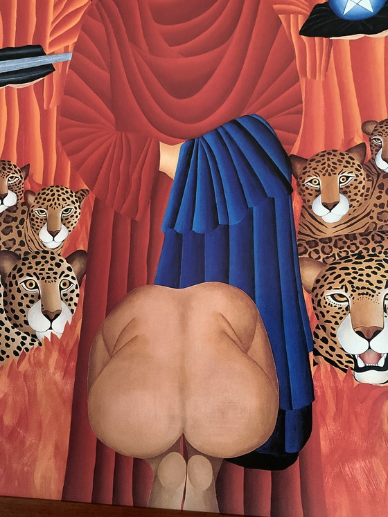 Image 1 of Unique framed art reproduction