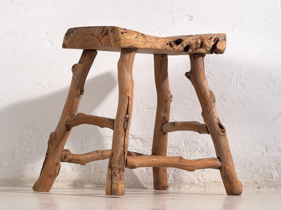 Sgabello antico stile wabi sabi (c.1900) #3 – Sgabelli (photo 14 of 40)