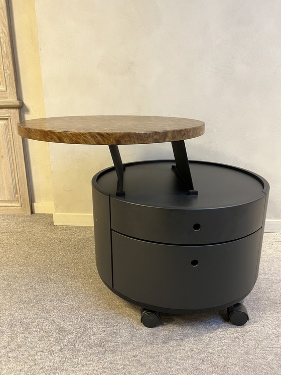 Image 1 of 2x Round Night Table Mobil Girgi