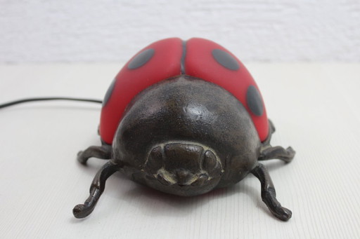 Vintage lieveheersbeestjeslamp