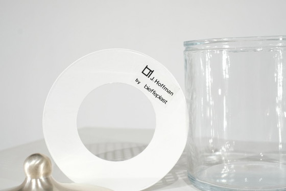 Image 1 of Sucrier De Josef Hoffmann Pour Bieffeplast, Italie, Années 1980s