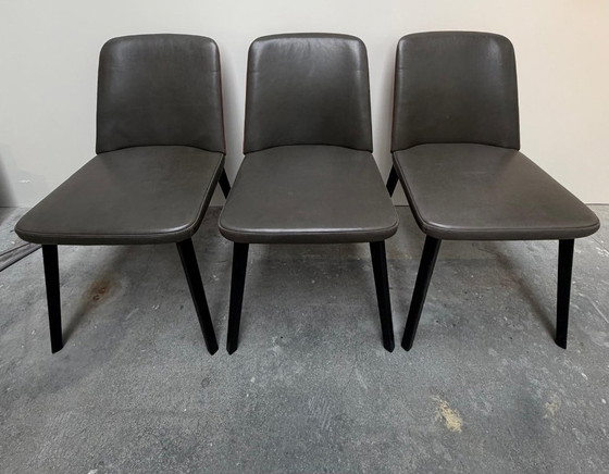 Image 1 of Montis Back Me Up Chair 3x 1 Rancho Castanya 3x Cuba Black
