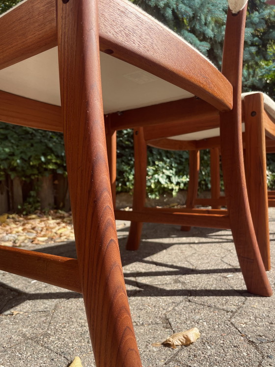 Image 1 of Uldum Möbelfabrik Sedie da pranzo in teak Danimarca