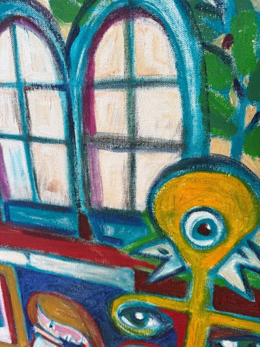 Christiane Latendorf (1968) - Der Jungbrunnen Painting 