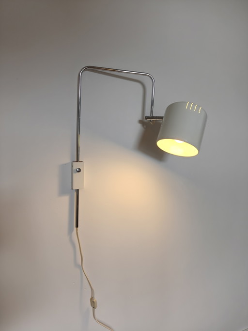 Herda mid century wandlamp, booglamp
