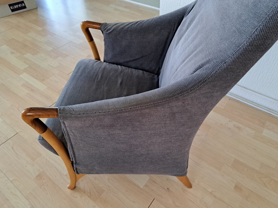 Image 1 of Giorgetti Progetti wingchair model 63240, designer in top condition