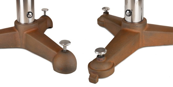 Tavolo Brutalista Alto/da Riunione e/o da Pranzo. – Industrial Re-designs, Tavoli, Cast Iron, Metal (photo 5 of 8)