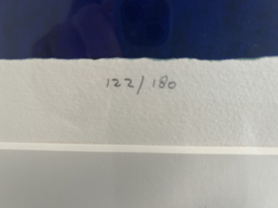 Image 1 of Ton Schulten screen print "The day is breaking"