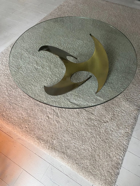 Image 1 of Tavolino da caffè "propeller" di Knut Hesterberg Germania, 1970