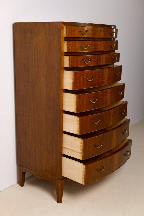 Image 1 of Grande commode en noyer d'Ole Wanscher, années 1940