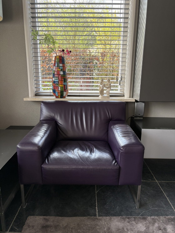 Image 1 of Te koop: Leolux design zithoek – bank en fauteuil