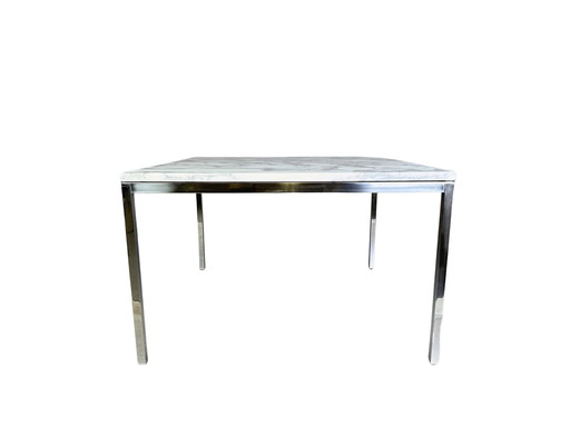 Mesa de centro original Florence Knoll de mediados de siglo, de mármol, de la década de 1960.