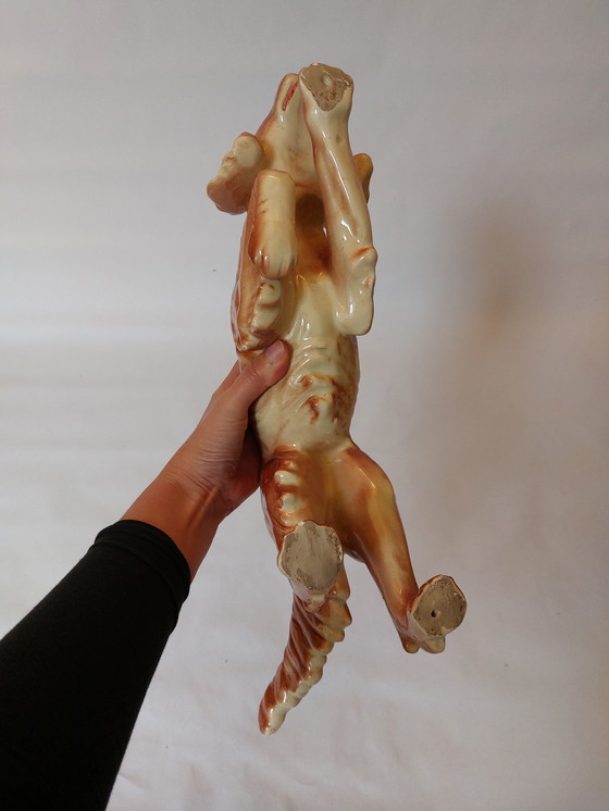 Image 1 of Statue vintage chien setter irlandais