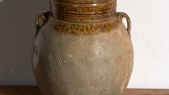 Jarrón antiguo chino de gres esmaltado – China, circa 1900 – Jarrones (photo 3 of 40)