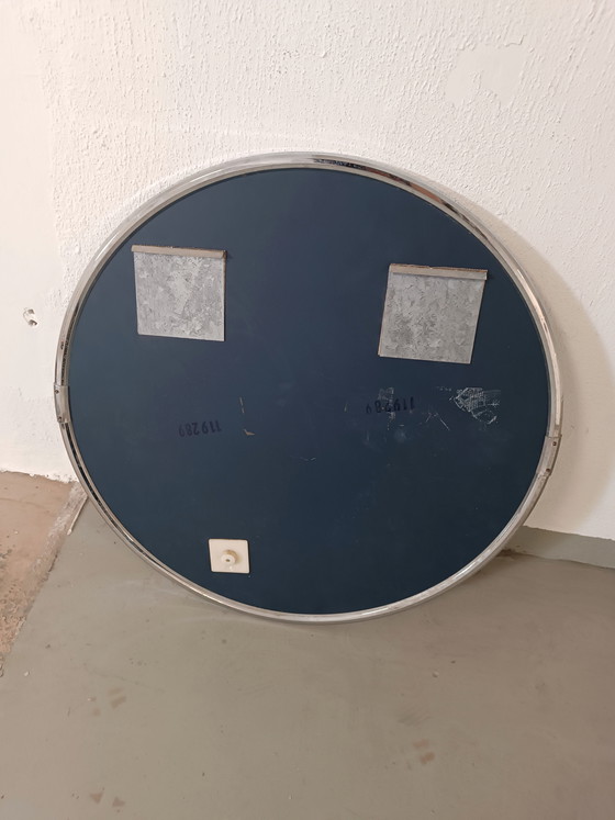 Image 1 of Art Deco round mirror 