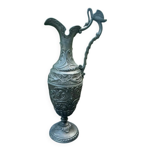 Large Art Nouveau vase ewer, ancient Italy.