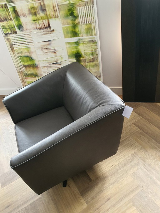 Belform Swivel armchair Napa-Leer – draaistoelen, Leather, Metal (photo 2 of 6)