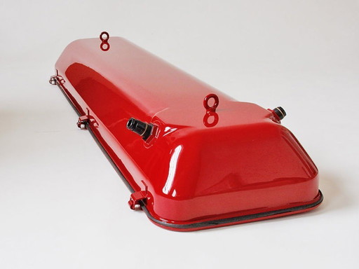Set van 2 Hanglampen, Billiard Lamp, Bunker Lamp