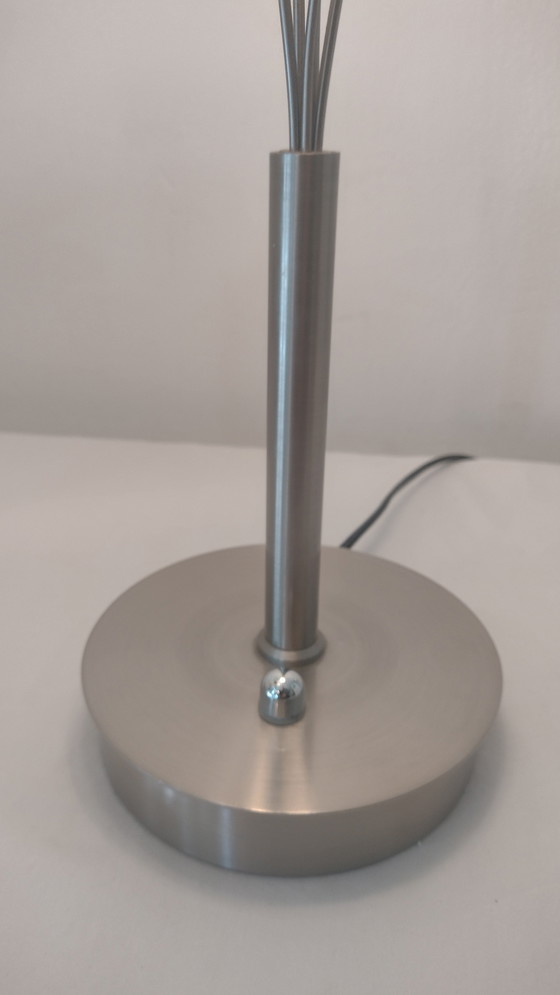 Image 1 of Metal Table Lamp With 3 Chalices and Dimmer