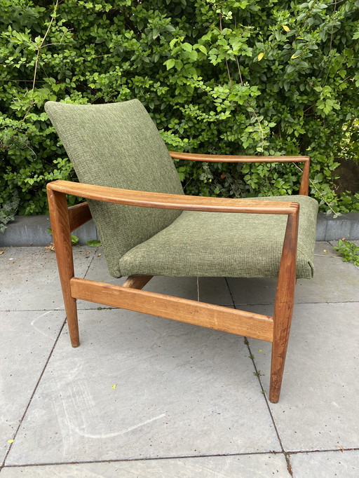 Vintage Scandinavian Armchair Teak