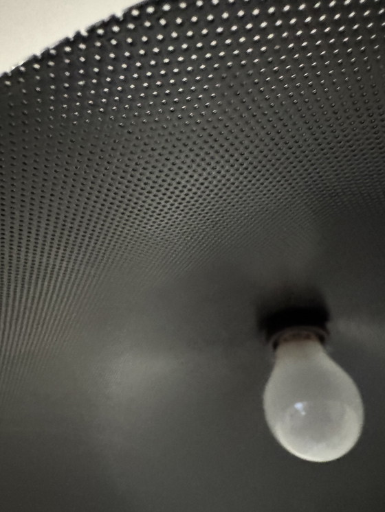 Image 1 of Lámpara colgante de metal microperforado de los años 60