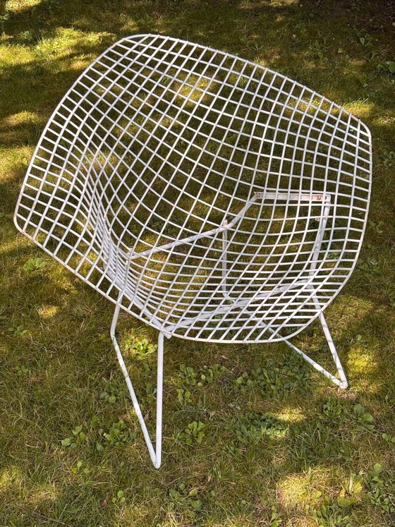Image 1 of Bertoia Diamond fauteuil, Knoll-editie, ontwerp van Harry Bertoia, vintage jaren 70-80