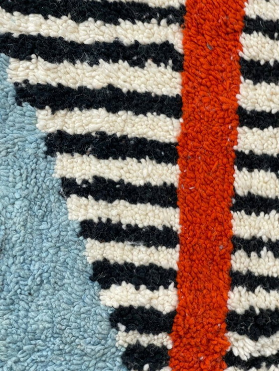 Image 1 of Tapis marocain artigianale en laine 300cmx150cm