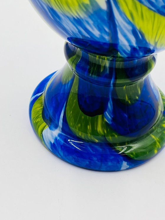 Large Murano Glass Vase Carlo Moretti (photo 11 of 13)