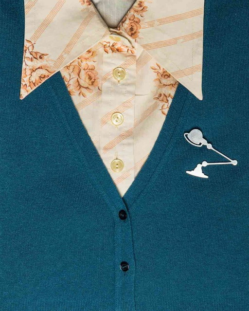 Broche lampe Jieldé Jean-Louis Domecq