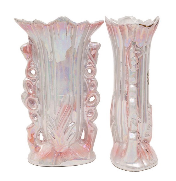 Image 1 of Pair of wedding vases