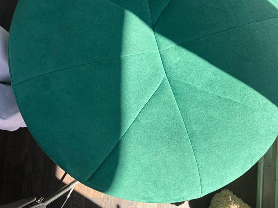 Image 1 of Pouf pouf Ligne Roset blu verde petrolio