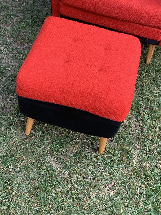 Mid-Century Lounge Chairs with Ottomans, 1960s, Set of 5 – Armchairs, Mid Century Modern (photo 2 of 6)