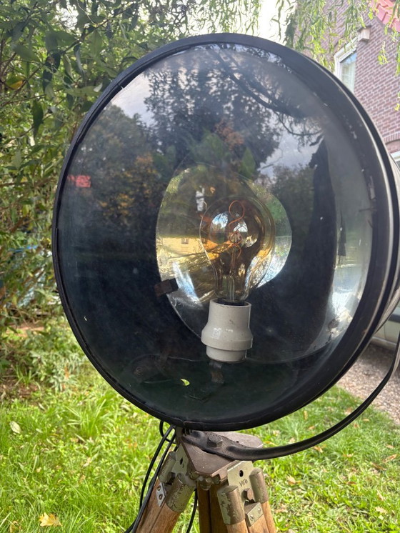 Image 1 of Lampada industriale vintage POC-35A – URSS / Unione Sovietica (1960-1977)