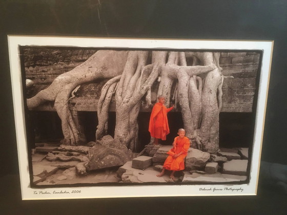 Foto enmarcada "Niños budistas, Angkor" – Fotografías, Paper, Vintage (photo 3 of 4)