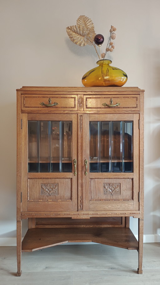 Bellissima vetrina Art Déco della scuola di Amsterdam