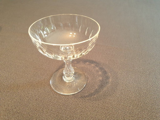 4 copas de champán de cristal Val Saint Lambert (1920) – glazen karaffen, Crystal, Glass (photo 2 of 5)