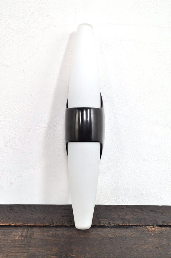 Image 1 of Vintage opaline / bakelieten wandlamp Bo-Niko