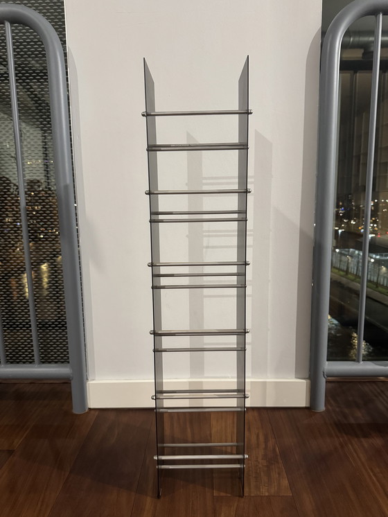 Image 1 of CD Rack/ Book shelf Pol Quadens from metal