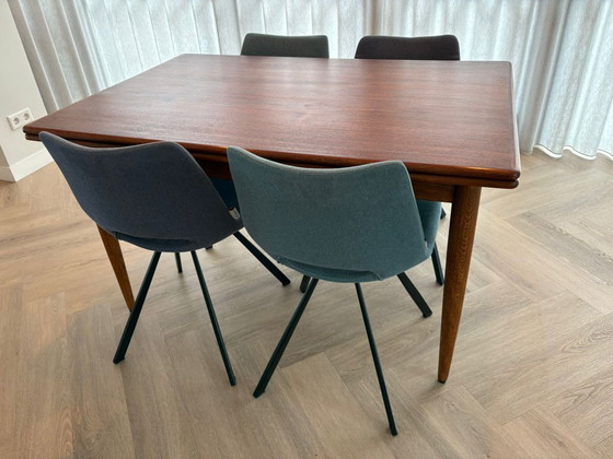 Image 1 of Table extensible en teck danois – vintage années 1960