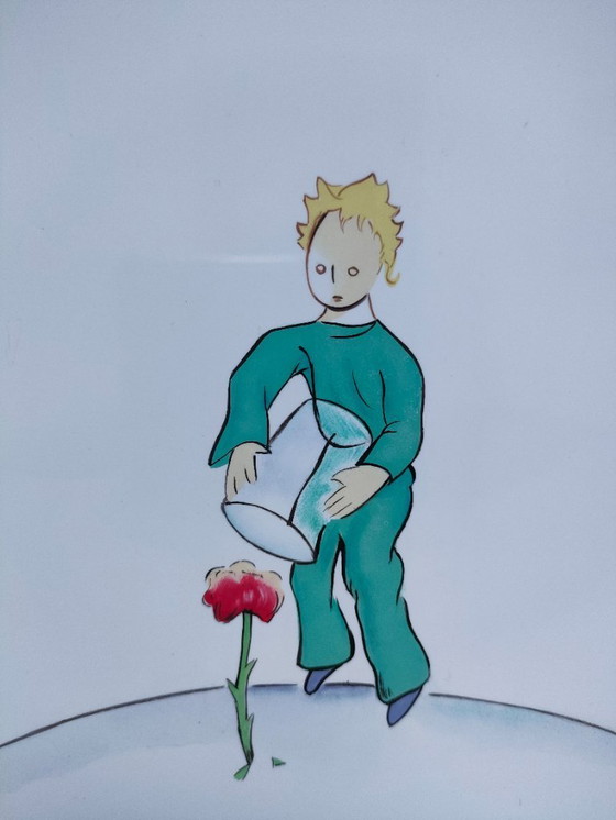 Image 1 of Tavola di legno laccata del Piccolo Principe