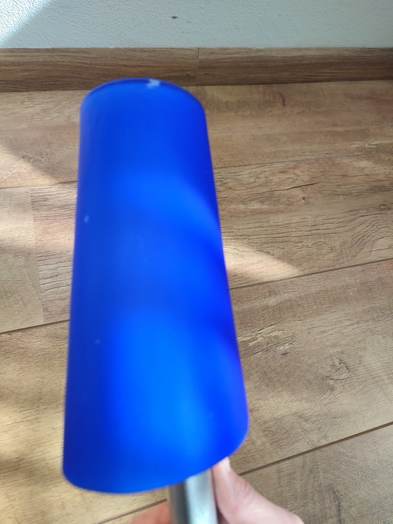 Image 1 of Tord Björklund Kvartett Ikea Tafellamp blauw 