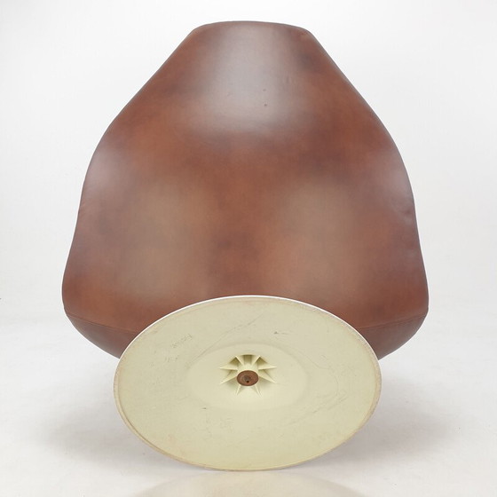 Image 1 of Mid century lederen F588 lounge stoel van Geoffrey Harcourt voor Artifort, 1960