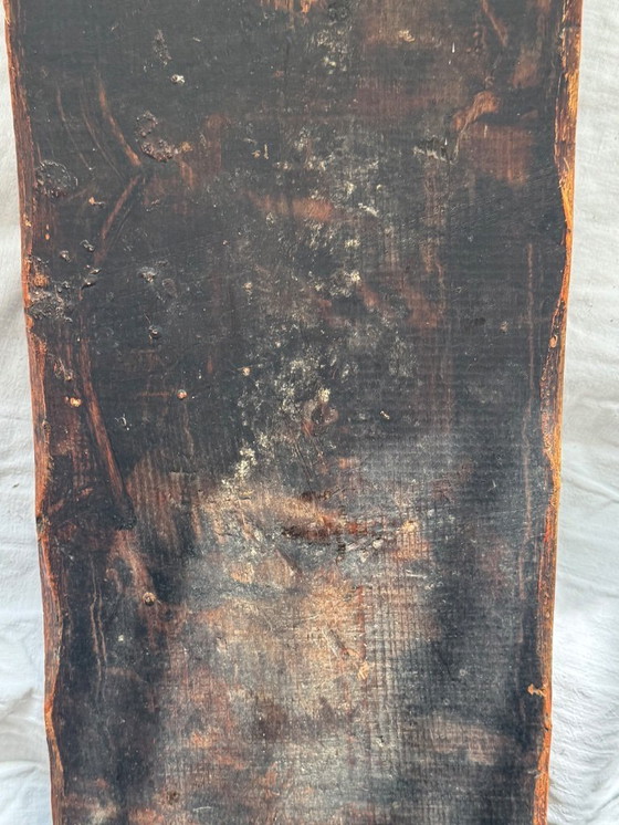 Image 1 of Polychroom houtsnijwerk