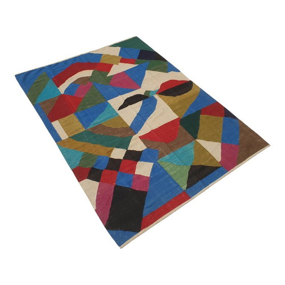 Sonia Delaunay Composition N°2 Rug Tapestry | Edition 3/8 | Wool | 176×250 cm – Rugs & carpets, Cotton (photo 6 of 12)