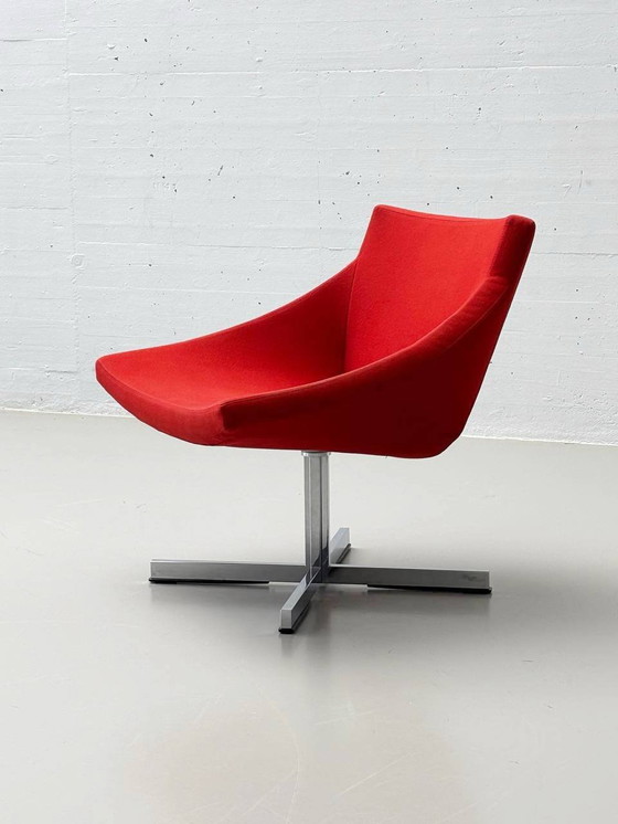 Image 1 of Bocu Armchair By Jörg Boner For Team By Wellis In Red