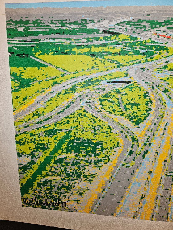 Image 1 of Serigrafia su tela Henk van der Vet