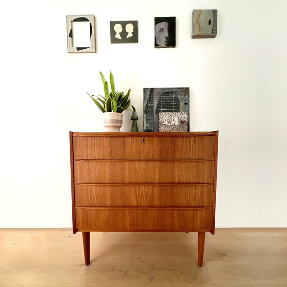 Image 1 of Mid - Century Chest of Drawers