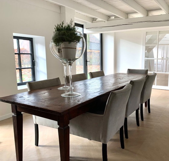 Image 1 of French farm table of 3 meters