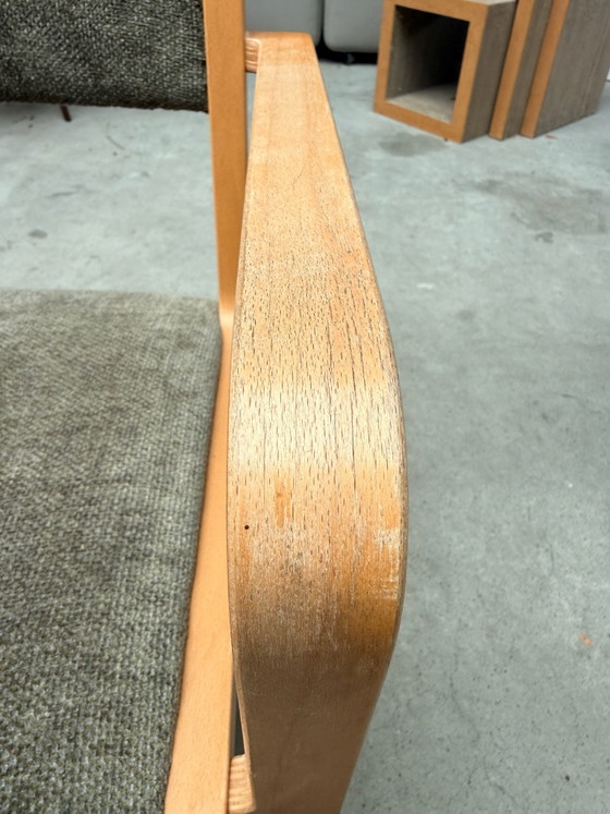 Fauteuil Farstrup (stock: 2), Textile, Bois, Vert (photo 7 sur 10)