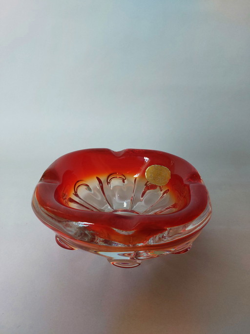 Vintage glass astray 